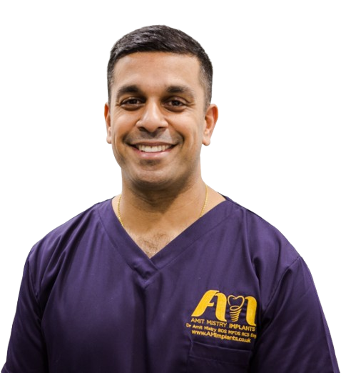 Dr. Amit Mistry (BDS, MSc Imp Dent, MFDS RCS Eng, M Imp Dent RCS Ed, Fellow CG Dent)